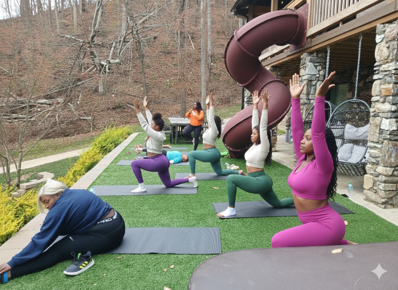 Friday Midday Private Yoga