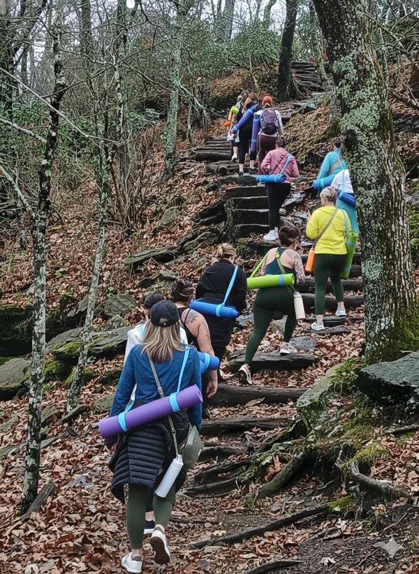 Saturday Morning Yoga Hike